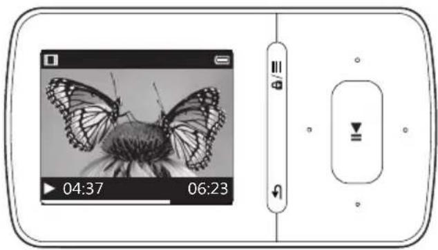 PHILIPS GoGear SA4VBE08VN - Afspil videoer - 1