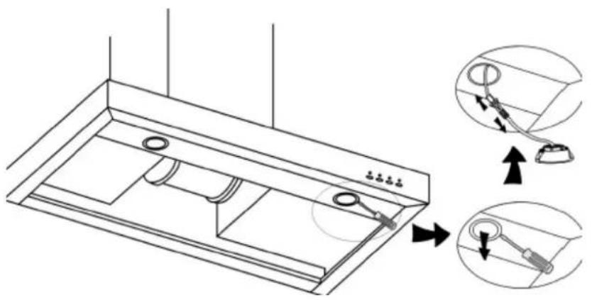 BRANDT BHB6901X - Modelo con bombilla LED - 1