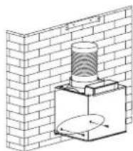 BRANDT BHB6902X - Fixing to the wall: - 4