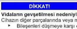 BOSCH GID18ASE0 - Kapı menteşesinin değiştirilmesi - 8