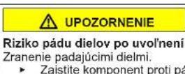 BOSCH GID18ASE0 - Výmena závesu dvierok - 6