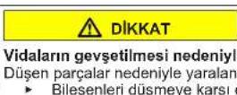 BOSCH GID18ASE0 - Kapı menteşesinin değiştirilmesi - 6