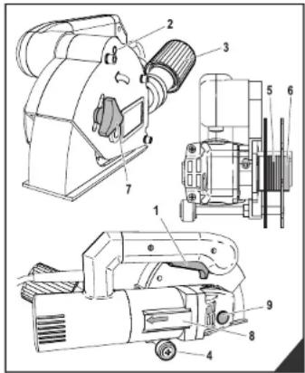 Ferm FWS-125K - A csomag tartalma - 1