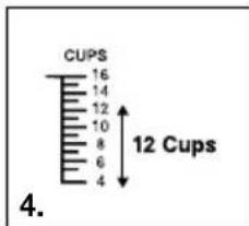 CUPS 16 14 12 10 8 6 4 12 Cups 4.