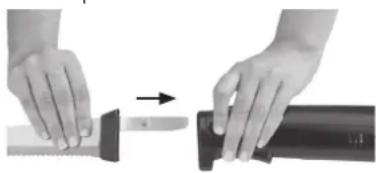 CUISINART CEK-41 - Using your Cuisinart® Electric Knife: - 1