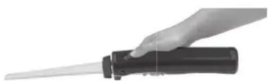 CUISINART CEK-41 - Modo de empleo de su cuchillo eléctrico Cuisinart®: - 2