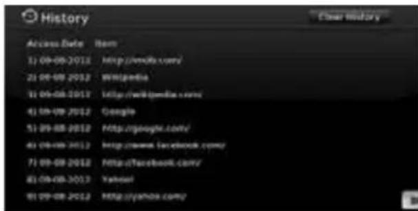 History Access Date Item 1) 09-09-2012 Http://emaila.com/ 2) 09-09-2012 WeChatda 3) 09-08-2012 Http://we@jpmile.com/ 4) 09-09-2012 Google 5) 09-08-2012 Http://google.com/ 6) 09-08-2012 http://www.facebook.com/ 7) 09-09-2012 Http://Facebook.com/ 8) 09-08-2012 Yahue! 9) 09-08-2012 Http://yahua.com/