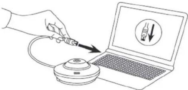 ABUS TVIP82900 - Directe aansluiting van de netwerkcamera op een pc/laptop - 1