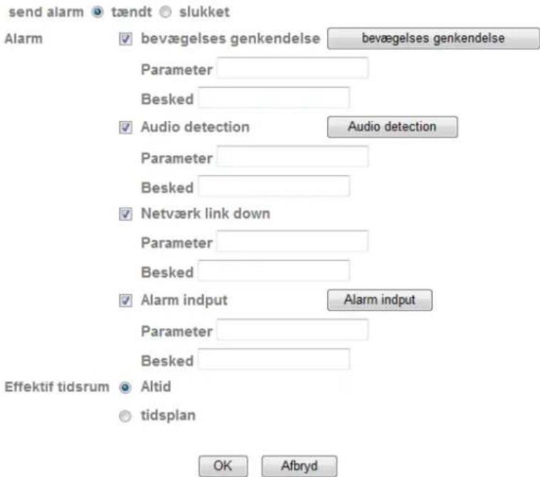 ABUS TVIP31000 - Alarmreaktion: - 1