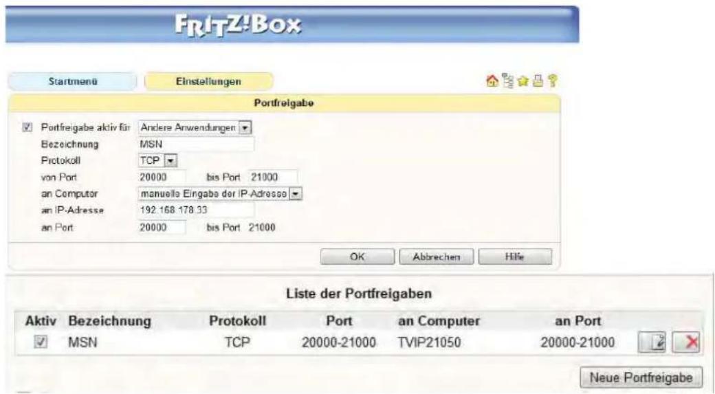 ABUS TVIP31000 - For at kunne vise videobilledet i Windows Messenger på den ønskede pc skal følgende trin udføres. - 2