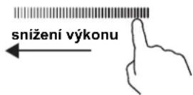 CANDY CTP634SC - Vypnutí režimu zesilovače výkonu - 2