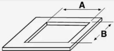 A B