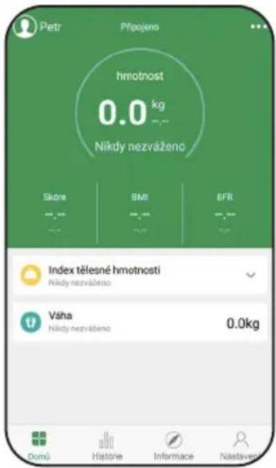 Eta Vital Trainer 7780 90000 - Inicializácia (kalibrácia) váhy - 1