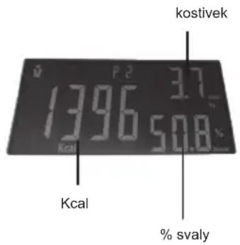 kostivek 1396 P2 3.7% 50.8% Kcal Kcal % svaly