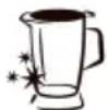 Eta Gratussino Bravo II 0023 90070 - III.6) Glass blender (G) - 1