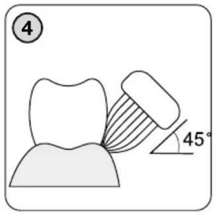 4 45°