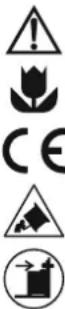 CANDY CCE5503W - SYMBOLS USED IN THIS USER MANUAL - 1