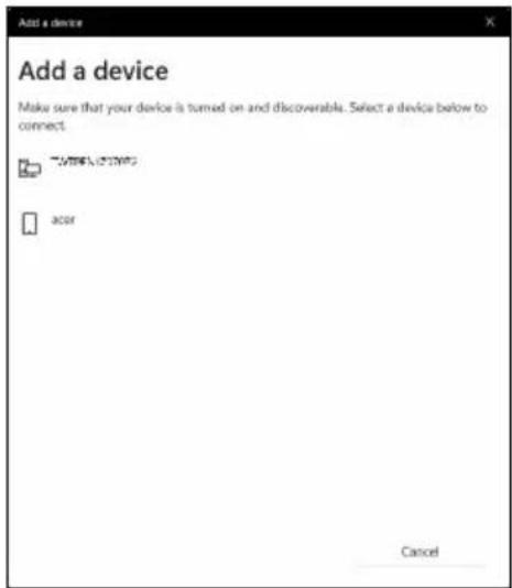 ACER ConceptD 7 Ezel - Aktiver Bluetooth og tilføj en enhed - 1