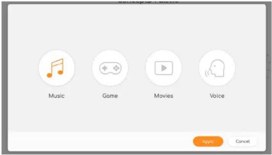 ACER ConceptD 7 Ezel Pro - TrueHarmony-indstilling - 1