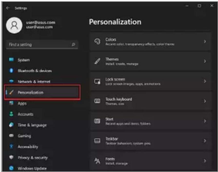 ASUS ZenBook 14 - Justering af skærmens lysstyrke - 3