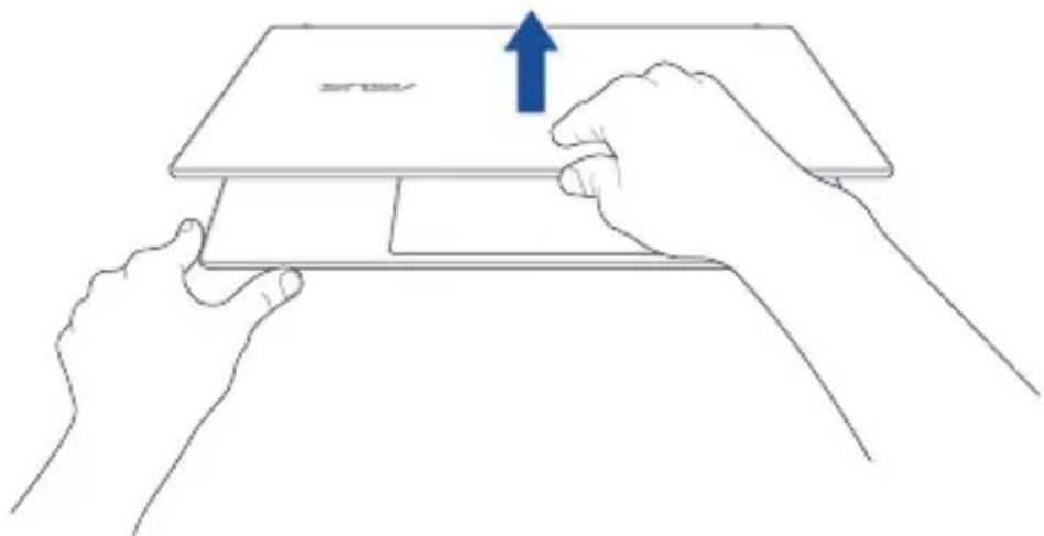 ASUS ZenBook 14 - Løft for at åbne displaypanelet - 1