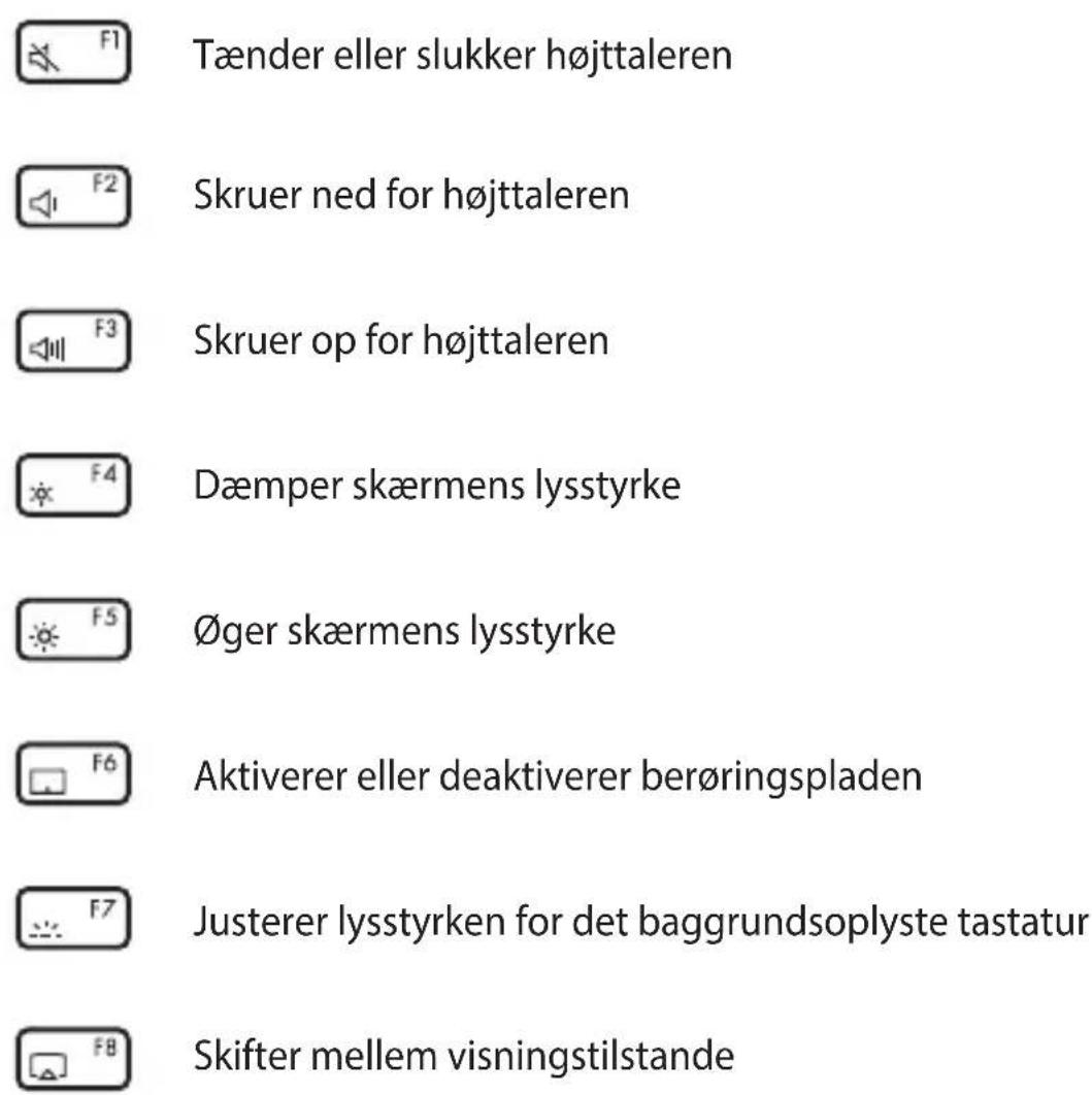 ASUS VivoBook S14 - Genvejstaster - 1