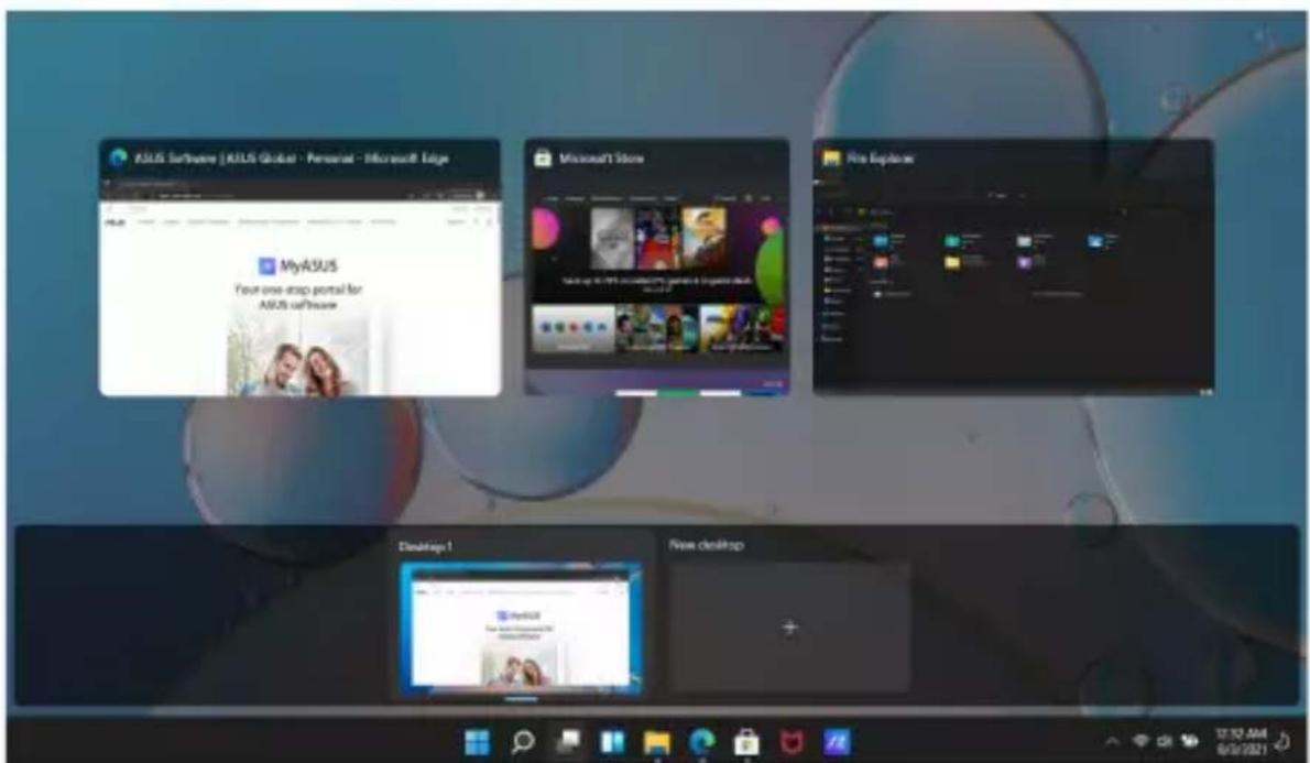 ASUS Software | ASUS Global - Personal - Microsoft Edge MyASUS Your one-asp portal for ASUS software Microsoft Store Fire Explorer Desktop 1 New desktop