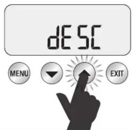 DESC MENU EXIT
