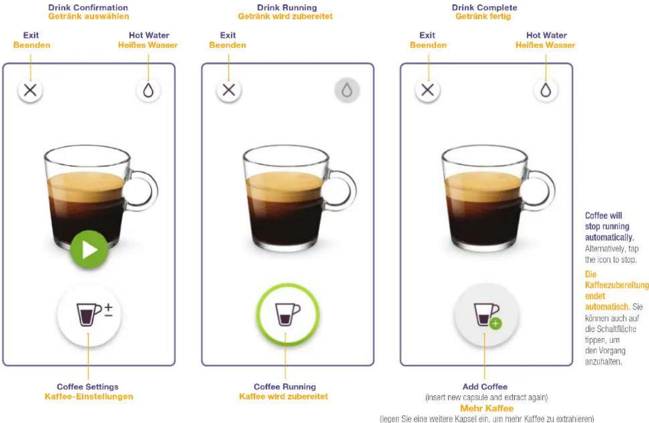 SAGE Nespresso Creatista Pro - EN Making a Regular Coffee / Schwarzen Kaffee zubereiten - 2