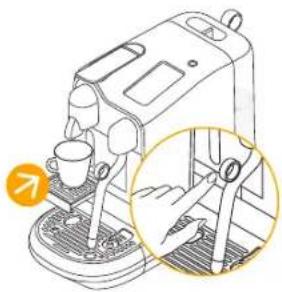 SAGE Nespresso Creatista Pro - ⑪ Preparazione di un caffè con latte / Réaliser un café au lait - 7