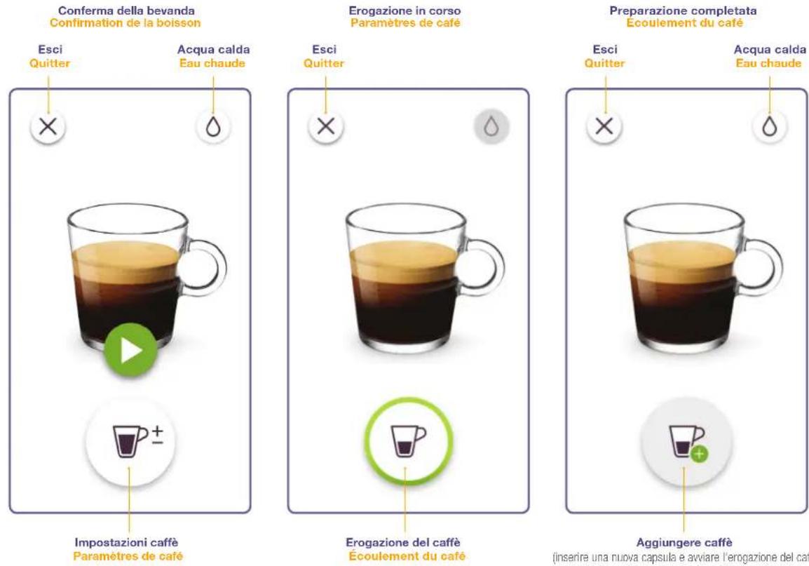 SAGE Nespresso Creatista Pro - ⑪ Preparazione di un caffè con latte / Réaliser un café au lait - 5