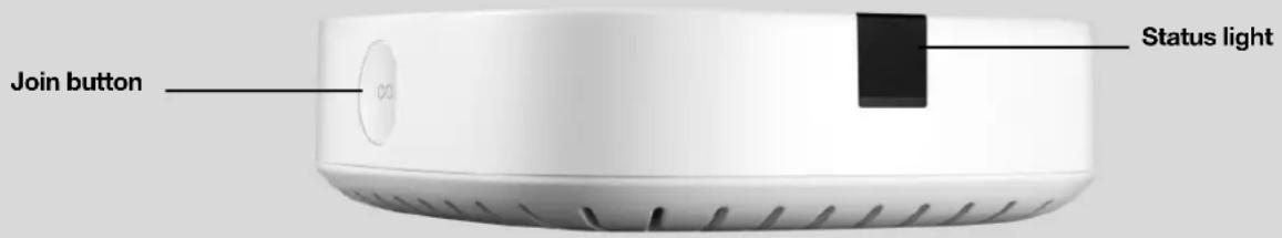Join button ∞ Status light