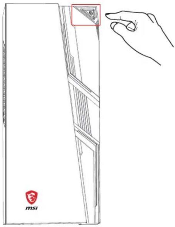 MSI MAG META 5 - Sådan tændes systemet - 1