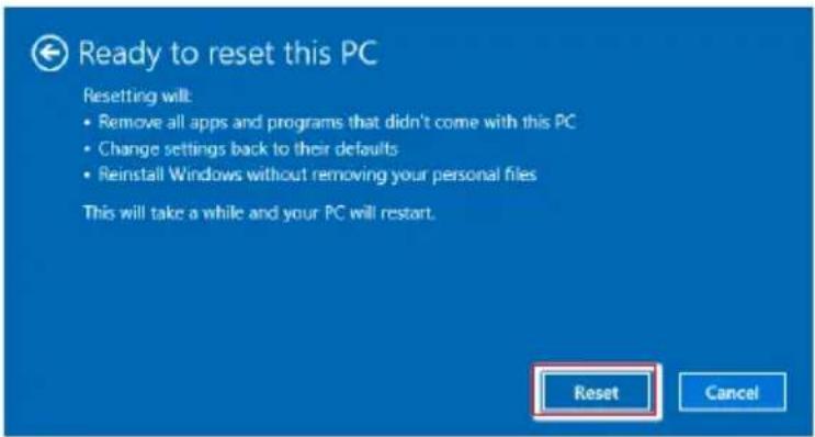 MSI MAG META 5 - Nulstilling af denne pc - 3