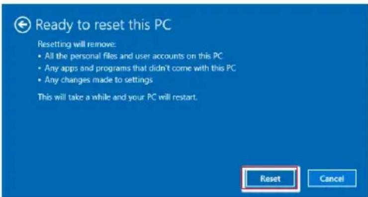 MSI MAG META 5 - Nulstilling af denne pc - 5