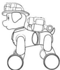 Spin Master PAW Patrol Zoomer Marshall - PUP MODE INTERACTIONS / INTERACTIONS EN MODE CHIOT - 3