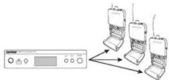 SHURE PSM300 - Transmisor sencillo con receptores múltiples - 1