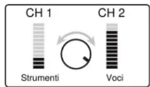 CH 1 Strumenti CH 2 Voci