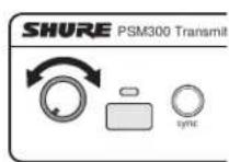 SHURE PSM300 - Niveau d'entrée - 2