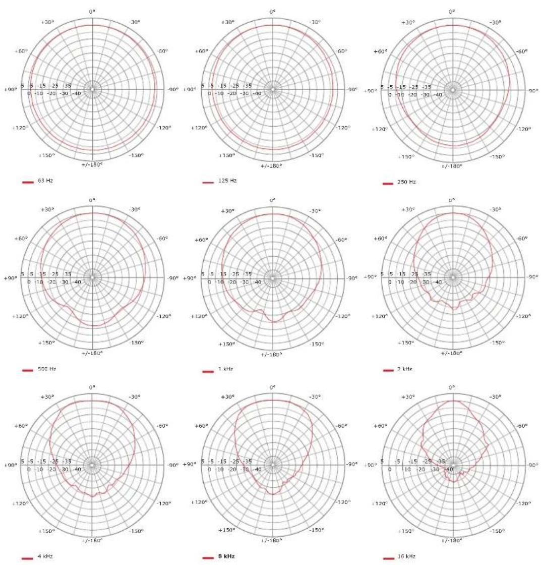 DYNACORD AXM 12A - Directivity - 1