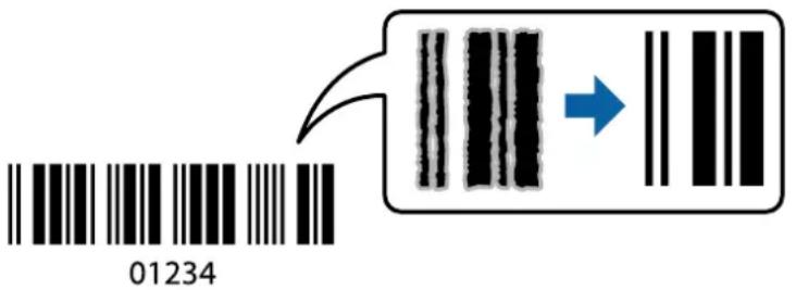EPSON EcoTank ET-5880 - Udskrivning af tydelige stregkoder - 1