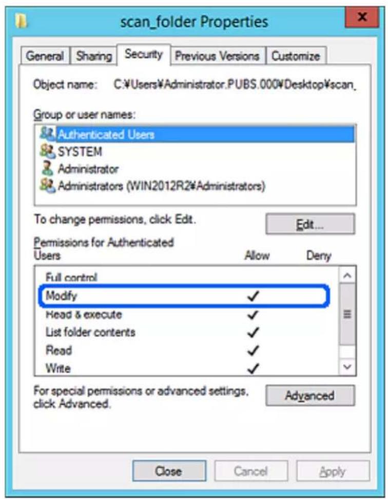 EPSON EcoTank ET-5880 - Eksempel på konfiguration af filservere - 5