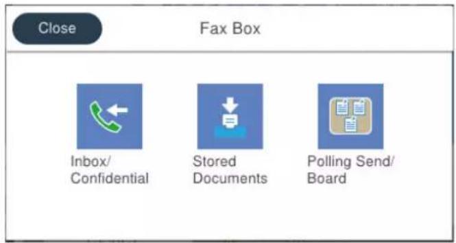 EPSON EcoTank ET-5880 - Funktion: Fax-boks - 1