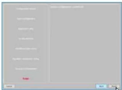 Add Remove Cancel Help Finish Add Delete Cancel Help Finish