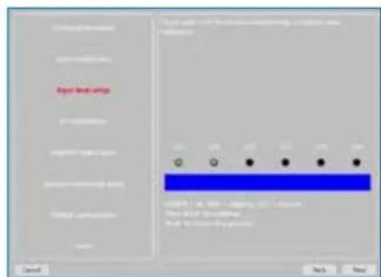 Input field setup OK Cancel Start End