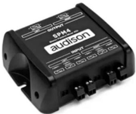OUTPUT SPM4 Ground Power 1000-200 audison INPUT