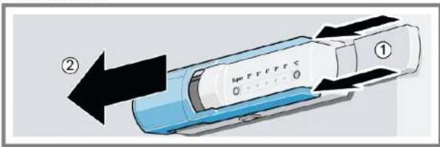 BOSCH KIR24NSF3 - Fjernelse af pære - 1
