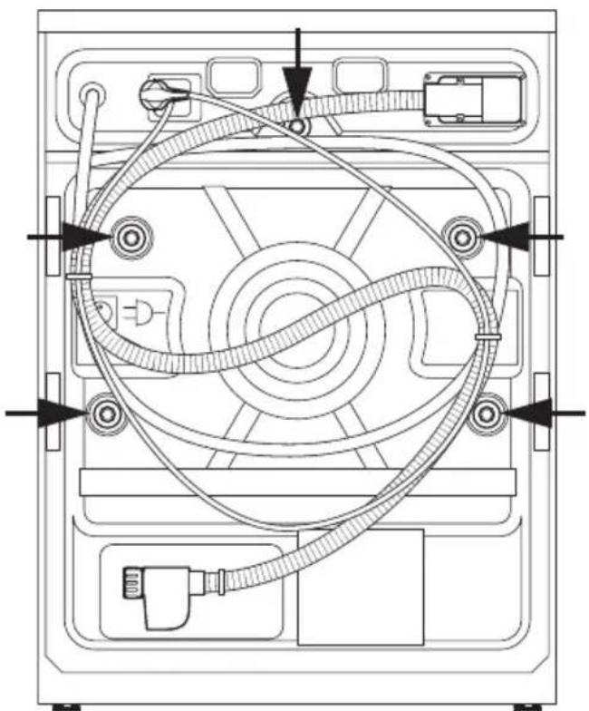 BLOMBERG WAF 1360 A - Demontere transportsikringer - 1