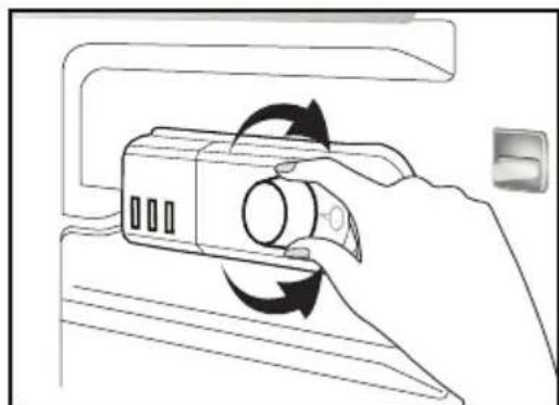 BLOMBERG SSM 1350 X - Använda kylskåpet Ställ in driftstemperaturen - 1