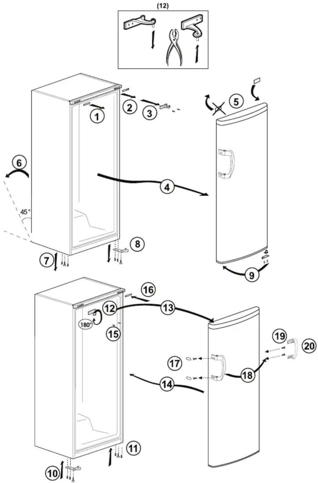 BLOMBERG SSM 1350 X - Udskiftning af den indvendige lyspære - 2